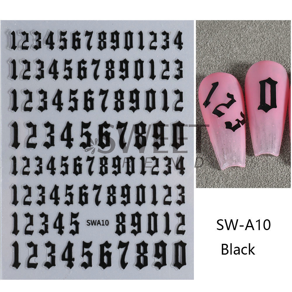 Наклейки SW-A10 Black