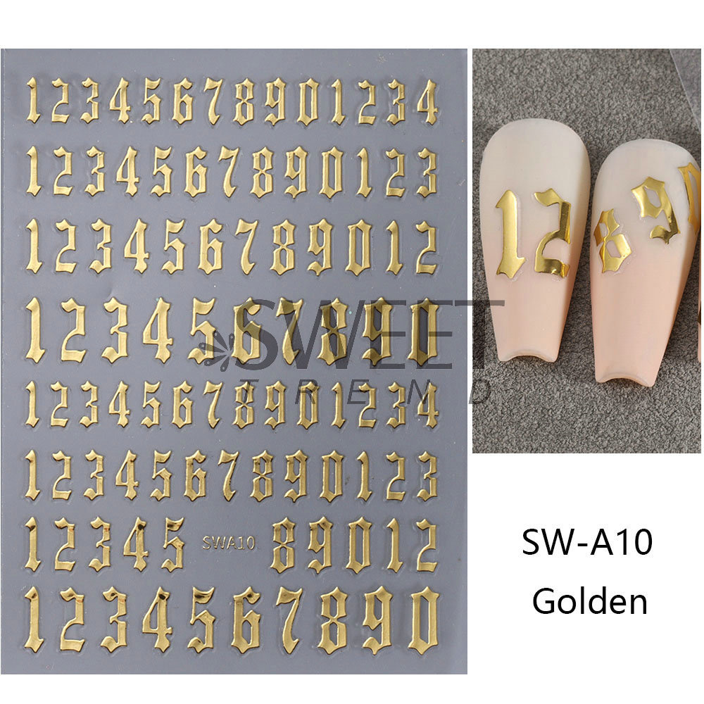 Наклейки SW-A10 Golden